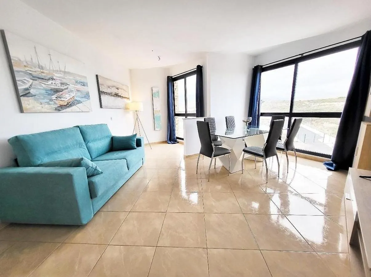 Ocean Blue, Next To The Ocean, Fast Wi-Fi Apartment Los Abrigos 0*,